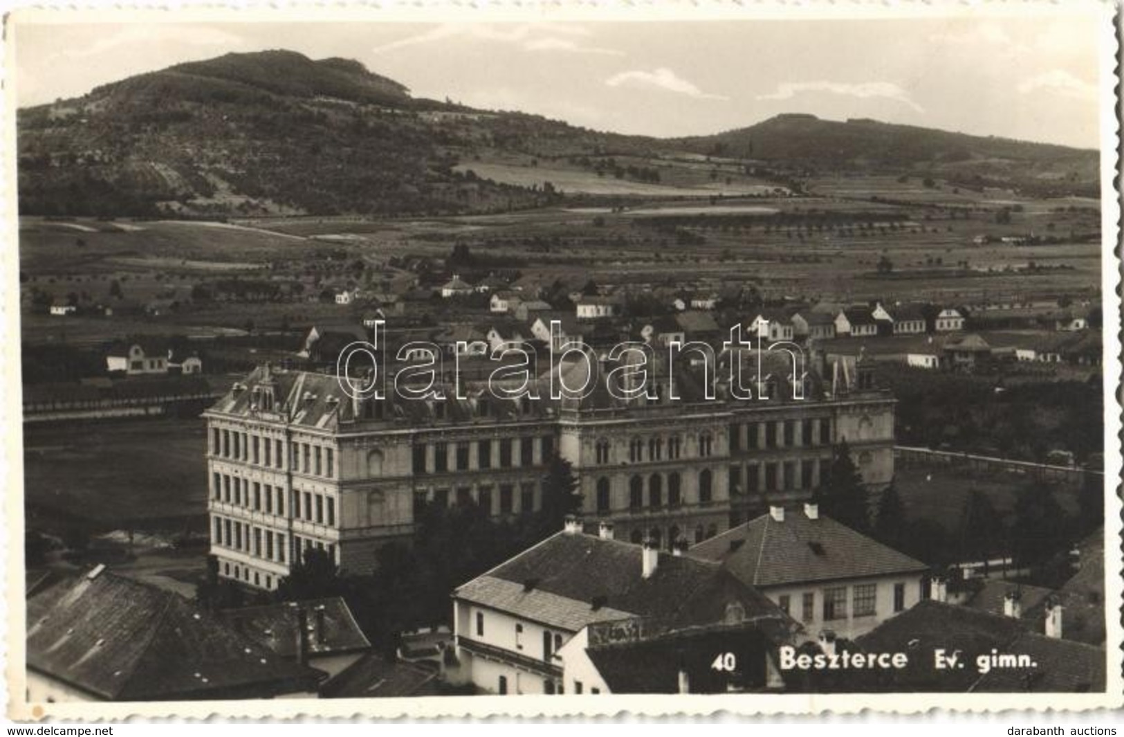 ** T1/T2 Beszterce, Bistritz, Bistrita; Evangélikus Gimnázium / Lutheran Grammar School - Sin Clasificación