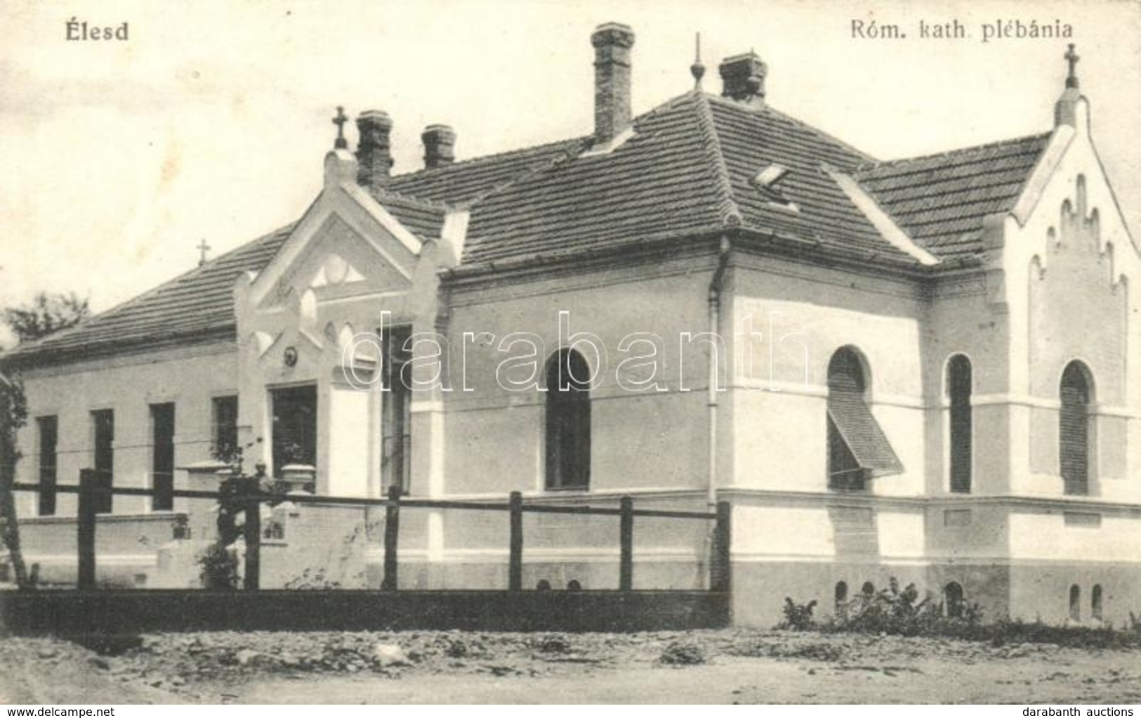 T2 1940 Élesd, Alesd; Római Katolikus Plébánia / Roman Catholic Parish + Tábori Postahivatal 53. - Sin Clasificación