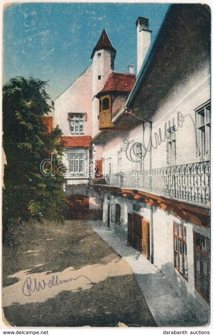 T3 Nagyszeben, Hermannstadt, Sibiu; Városháza Udvara / Curtea Primariei / Rathaushof / Courtyard Of The Town Hall  (kopo - Sin Clasificación