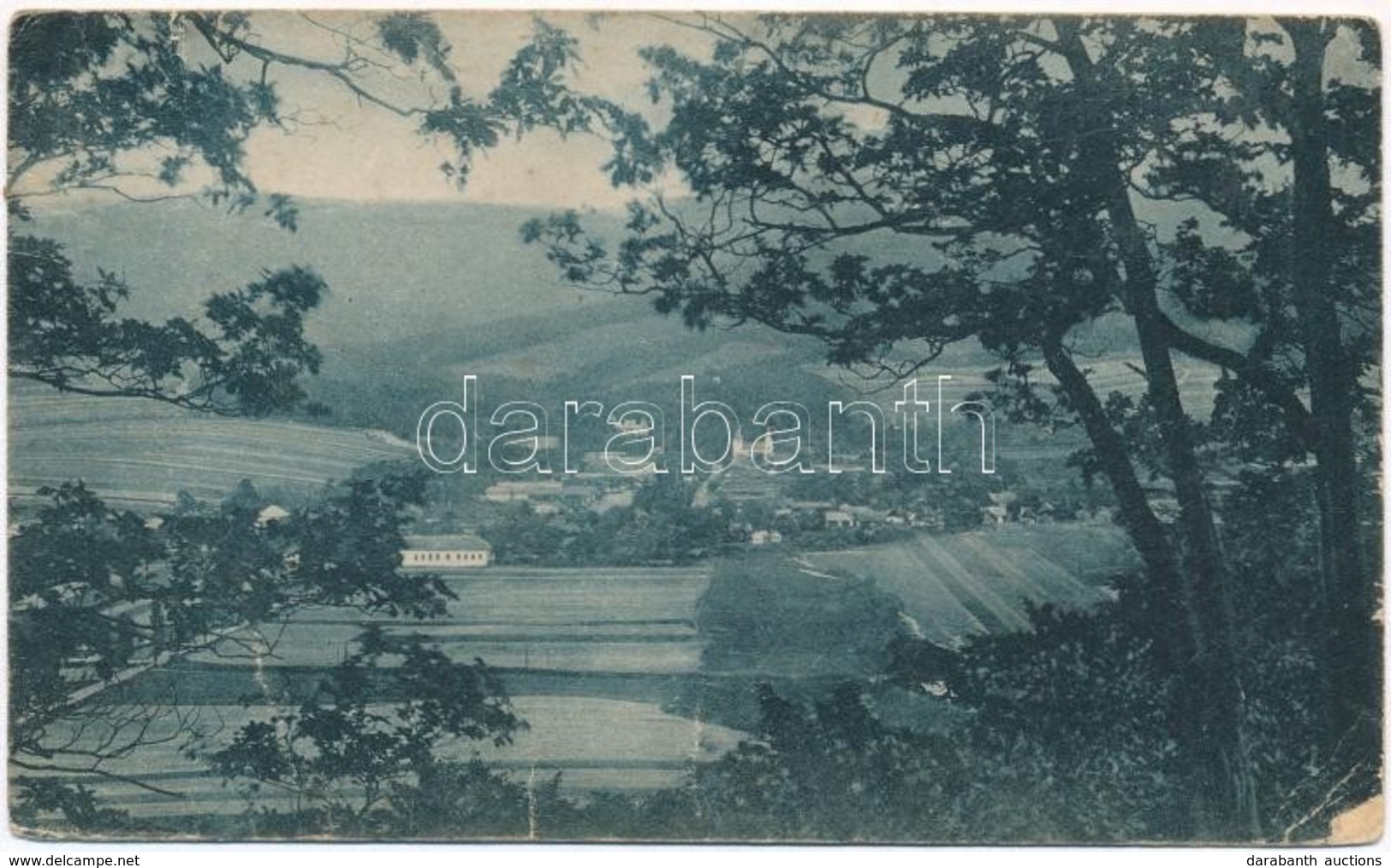 T3/T4 1925 Betlér, Betliar (Rozsnyó, Roznava); Zupa Podtatránská / Látkép / General View (ázott / Wet Damage) - Otros & Sin Clasificación