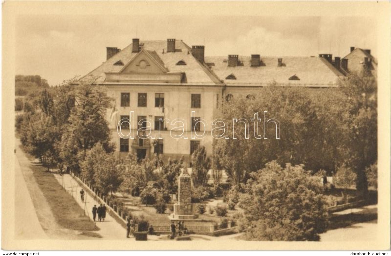 ** T1 ~1960 Érsekújvár, Nové Zámky; Iskola / Stredna Skola / School - Otros & Sin Clasificación