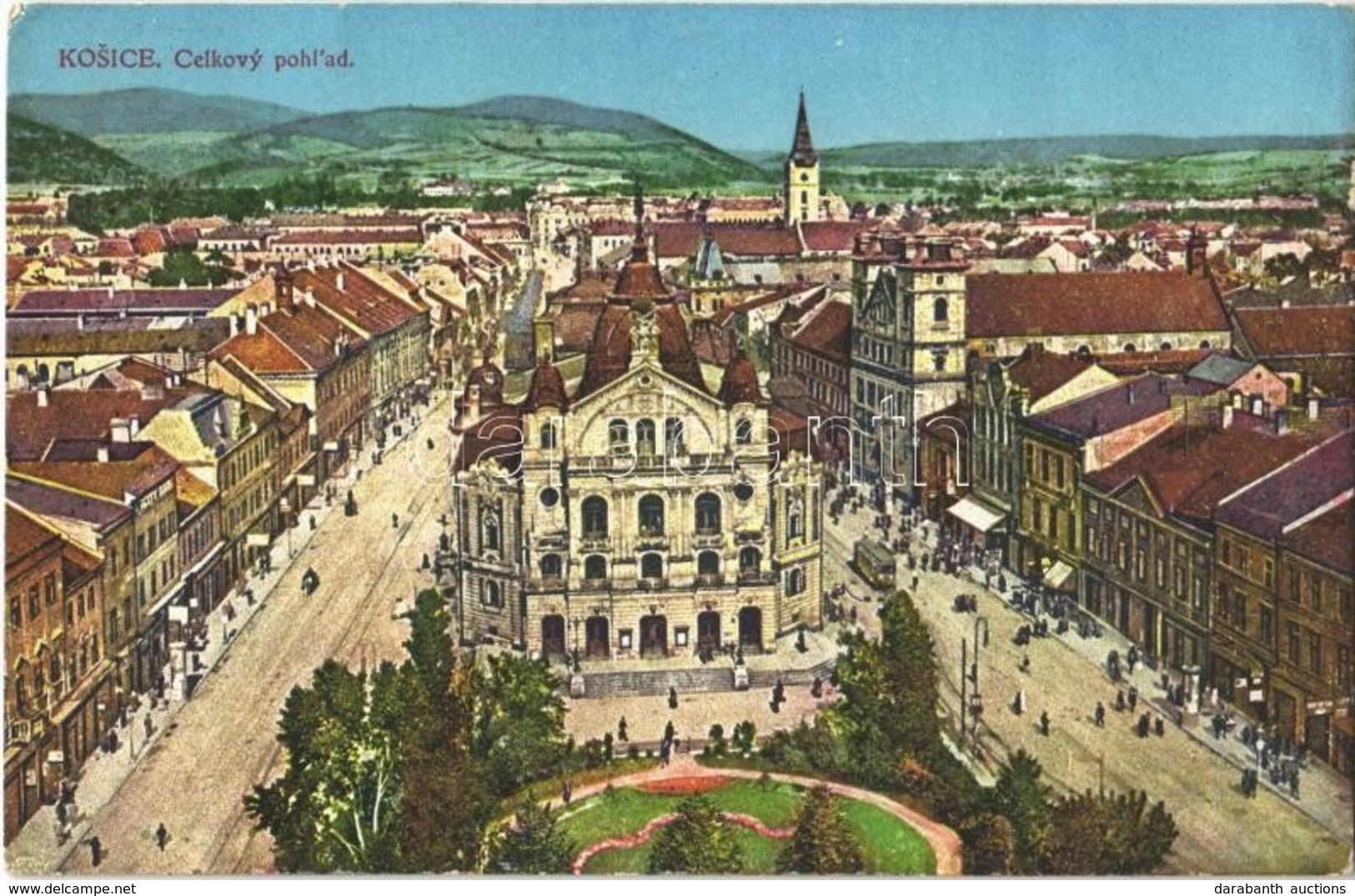 T1/T2 1926 Kassa, Kosice; Celkovy Pohlad / Látkép / General View - Otros & Sin Clasificación