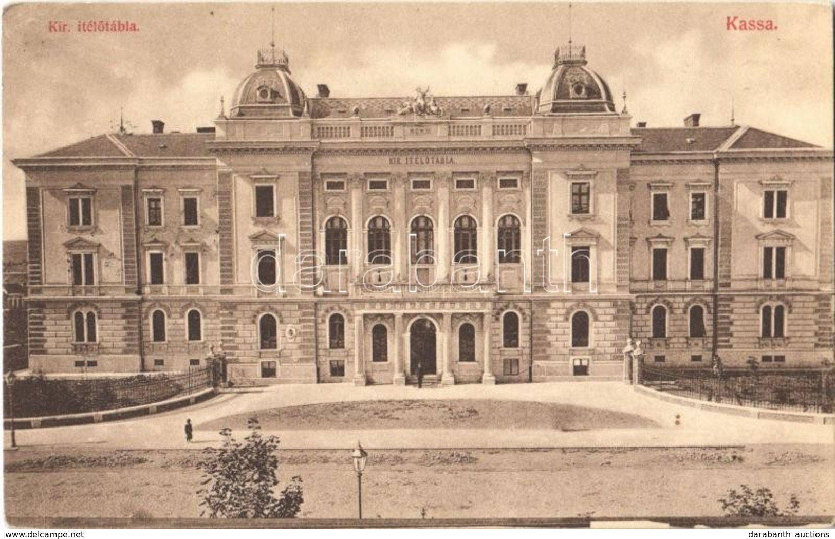 T2 1910 Kassa, Kosice; Kir. ítélőtábla. Nyulászi Béla Kiadása 437. / High Court - Otros & Sin Clasificación