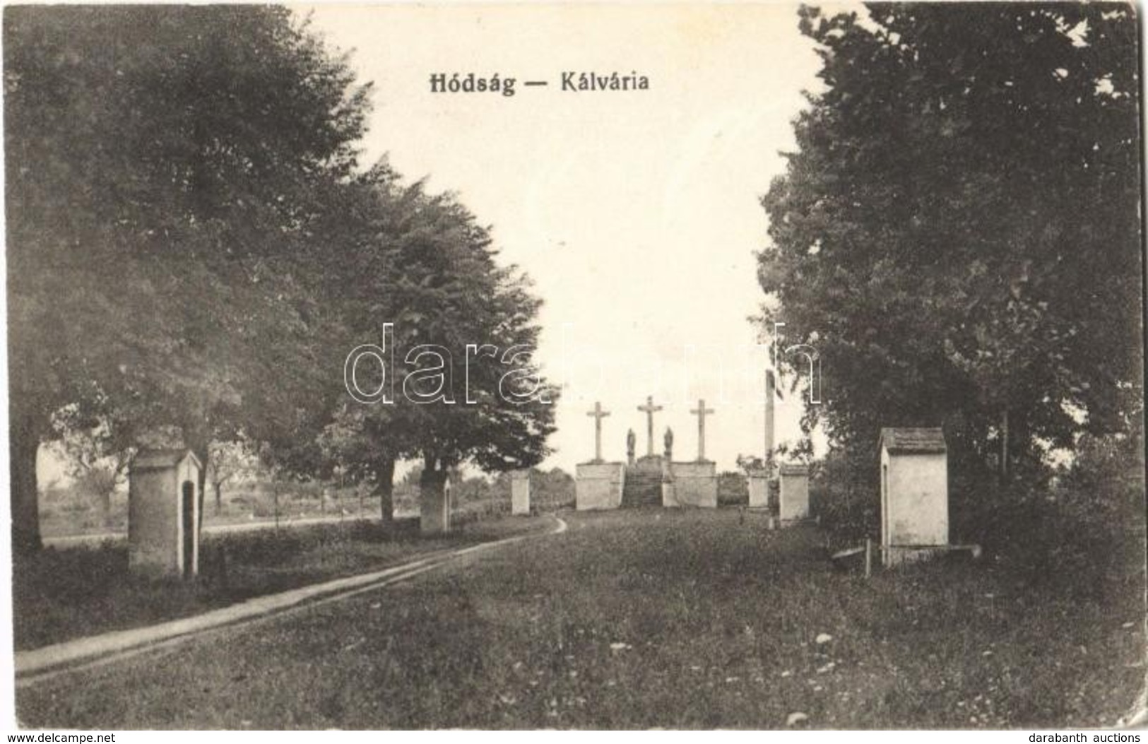 T2/T3 1918 Hódság, Odzaci; Kálvária / Calvary (EK) - Ohne Zuordnung