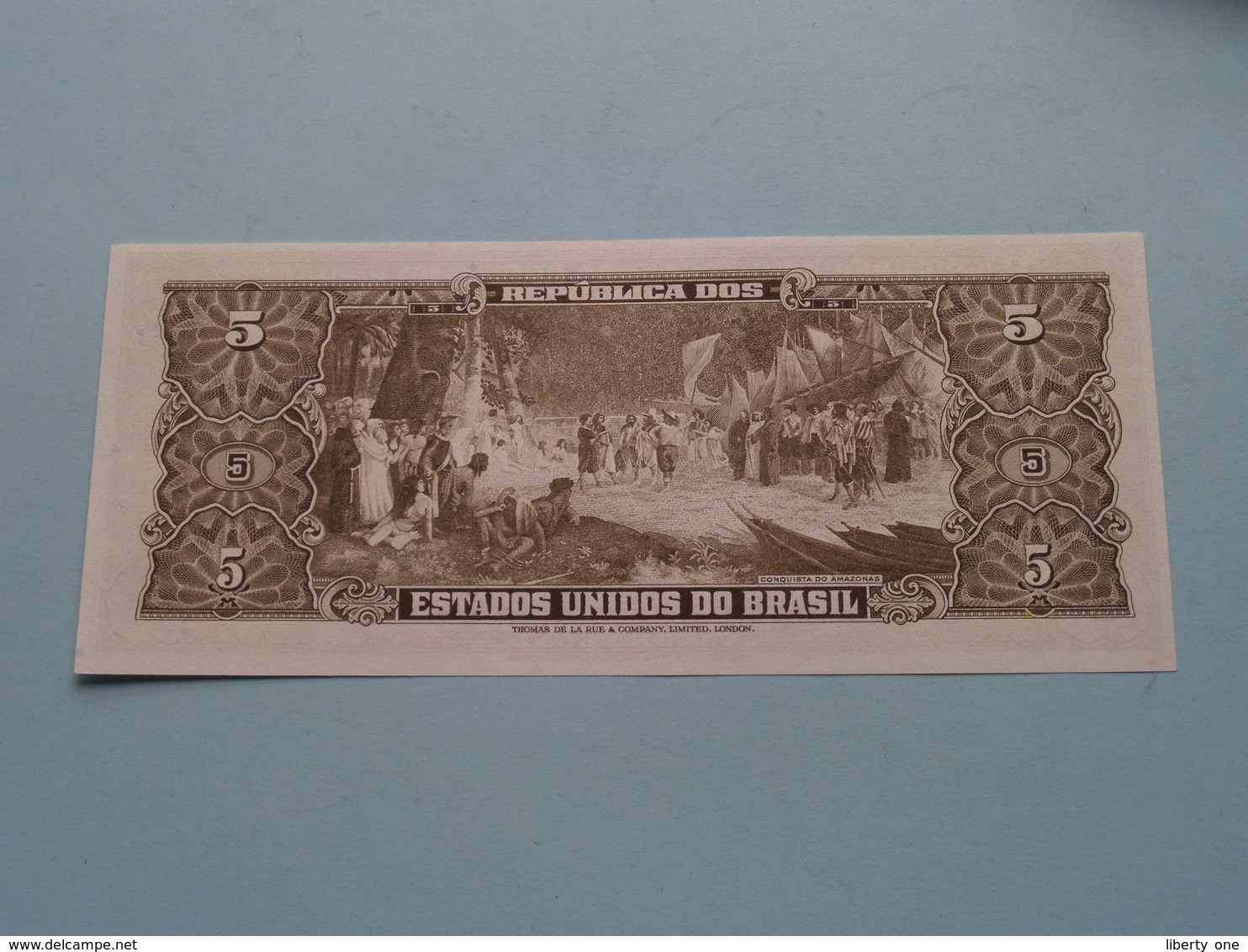 CINCO CRUZEIROS > BRASIL ( For Grade, Please See Photo ) UNC ! - Brazil