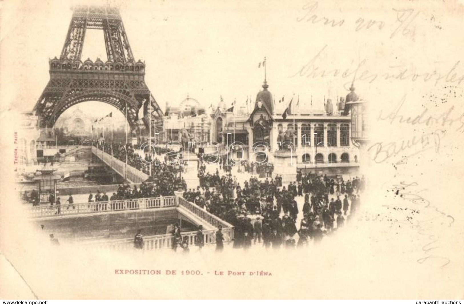 T2/T3 1900 Paris, Exposition Universelle, Le Pont D'Iena / Bridge (EK) - Otros & Sin Clasificación