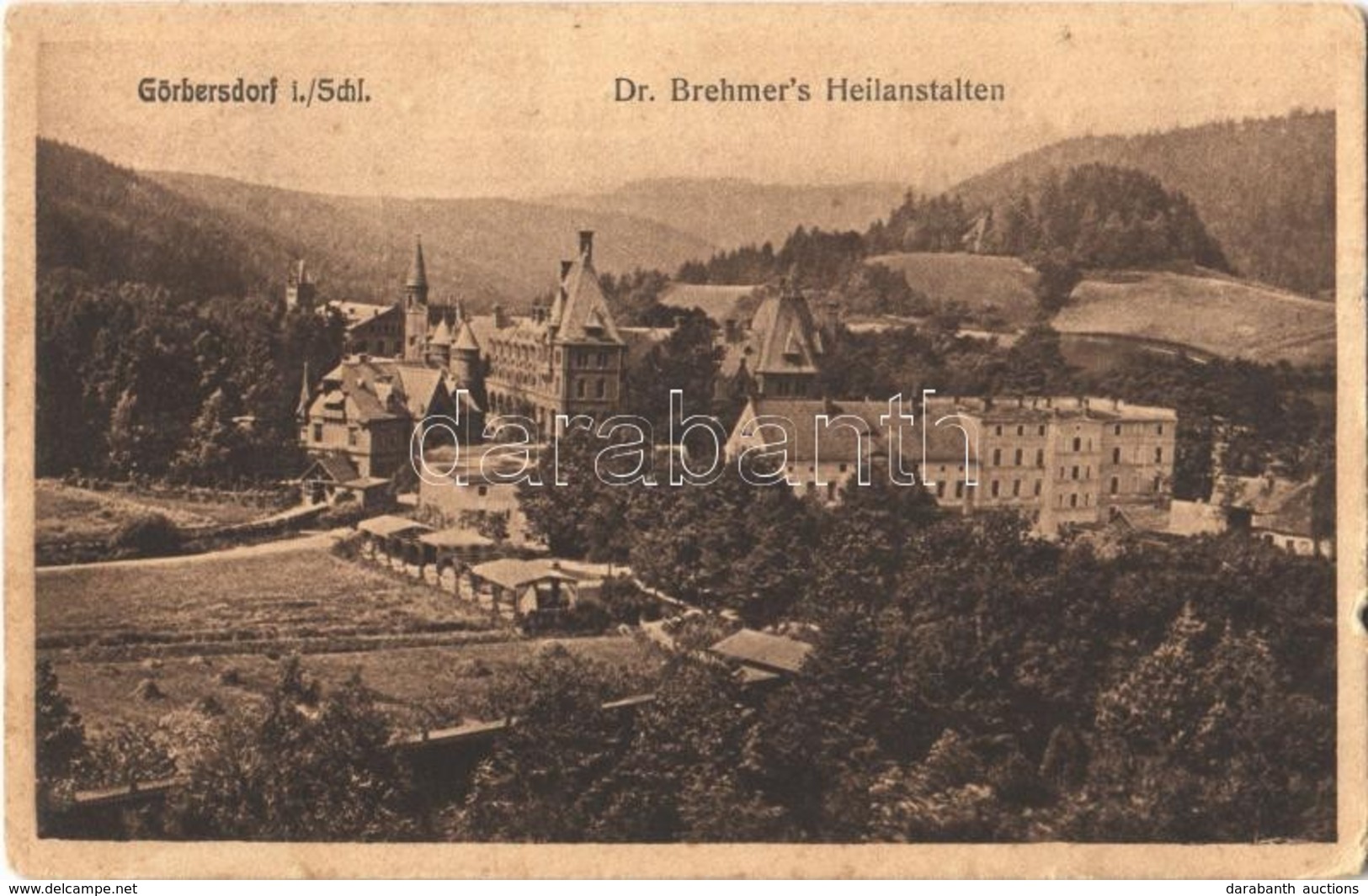 T2/T3 Sokolowsko, Görbersdorf; Dr. Brehmer's Heilanstalten / Spa Sanatorium  (EK) - Otros & Sin Clasificación