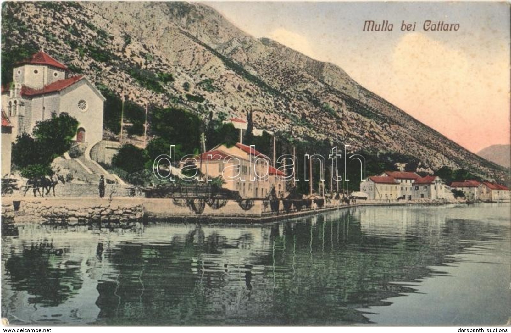 T2/T3 Muo, Mulla Bei Cattaro / Bay Of Kotor  'K.u.K. Festungsartillerieregiment Freiherr Von Rouvroy Nr. 5. Feldkompagni - Otros & Sin Clasificación