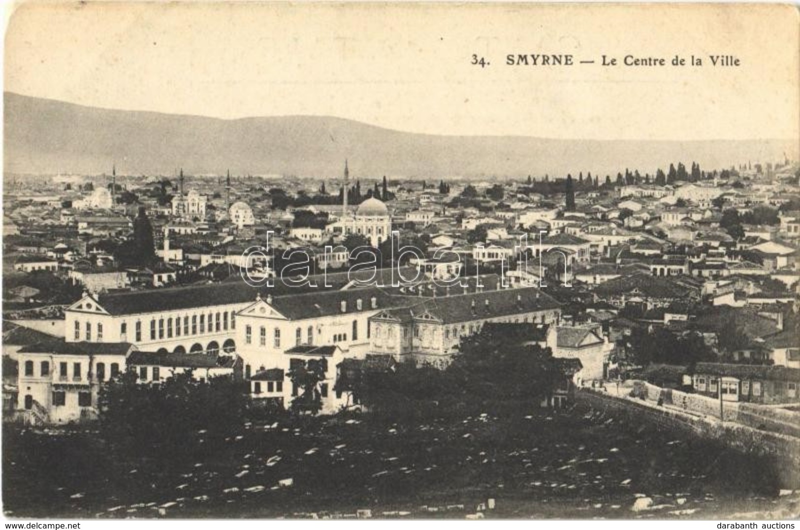 ** T2/T3 Izmir, Smyrne; Le Centre De La Ville / General View, Mosque (EK) - Otros & Sin Clasificación