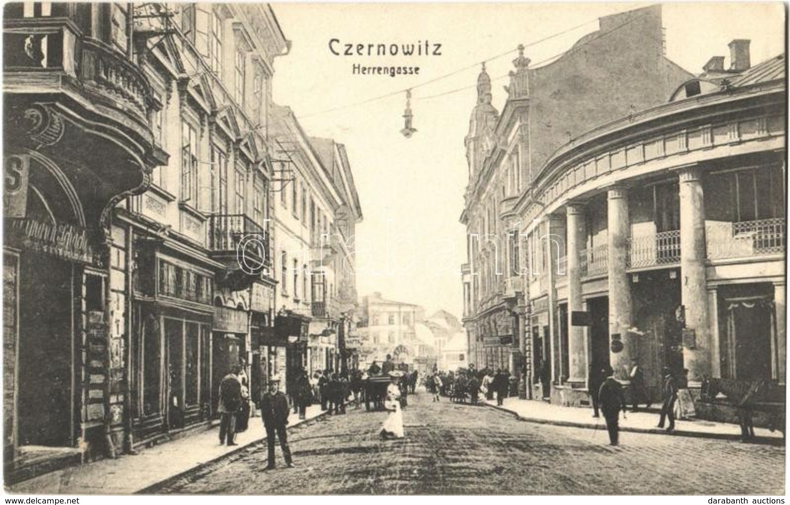 T2 Chernivtsi, Czernowitz, Cernauti, Csernyivci; Herrengasse / Street, Shops - Otros & Sin Clasificación