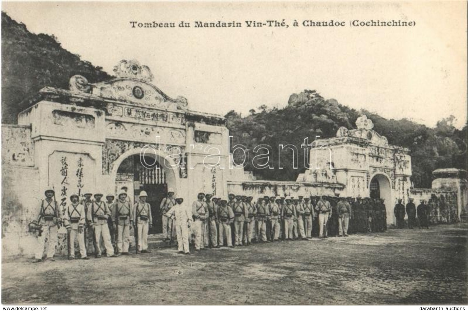 ** T2 Chau Doc (Cochinchine) Tombeau Du Mandarin Vin-Thé, á Chaudoc / Tomb Of The Mandarin (fa) - Otros & Sin Clasificación