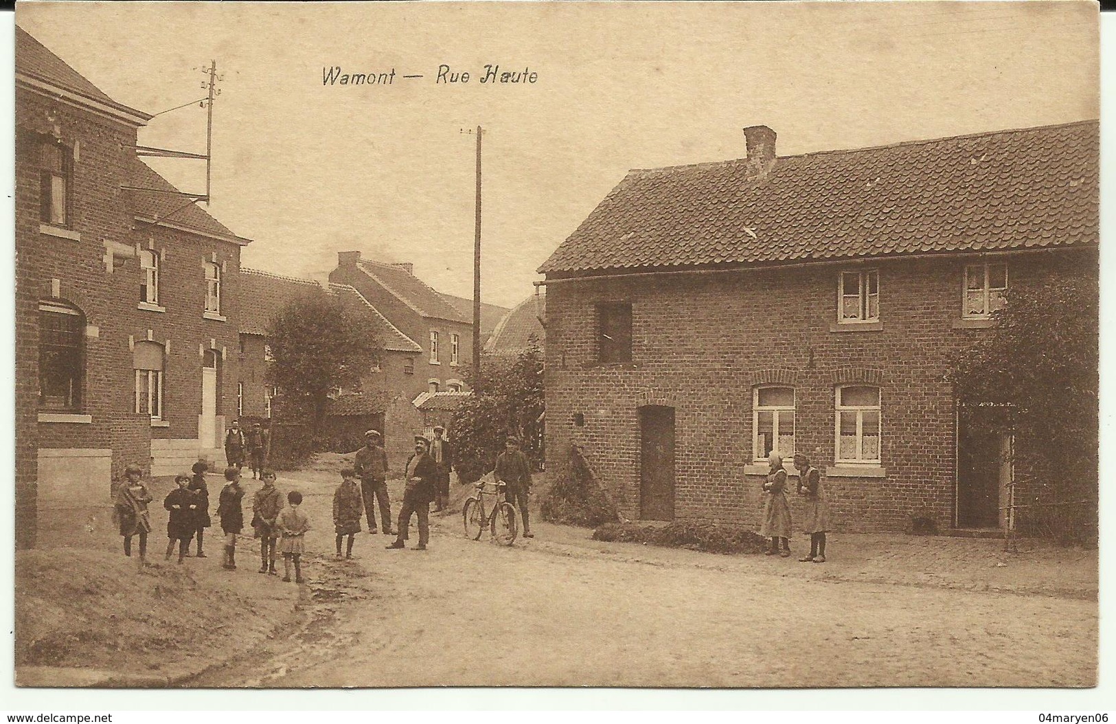 WAMONT  -  Rue Haute - Landen