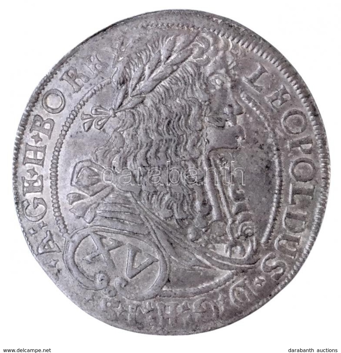 Ausztria 1696. 15kr Ag 'I. Lipót' (4,92g) T:1-
Austria 1696. 15 Kreuzer 'Leopold I' (4,92g) C:AU
Krause KM#1170 - Sin Clasificación