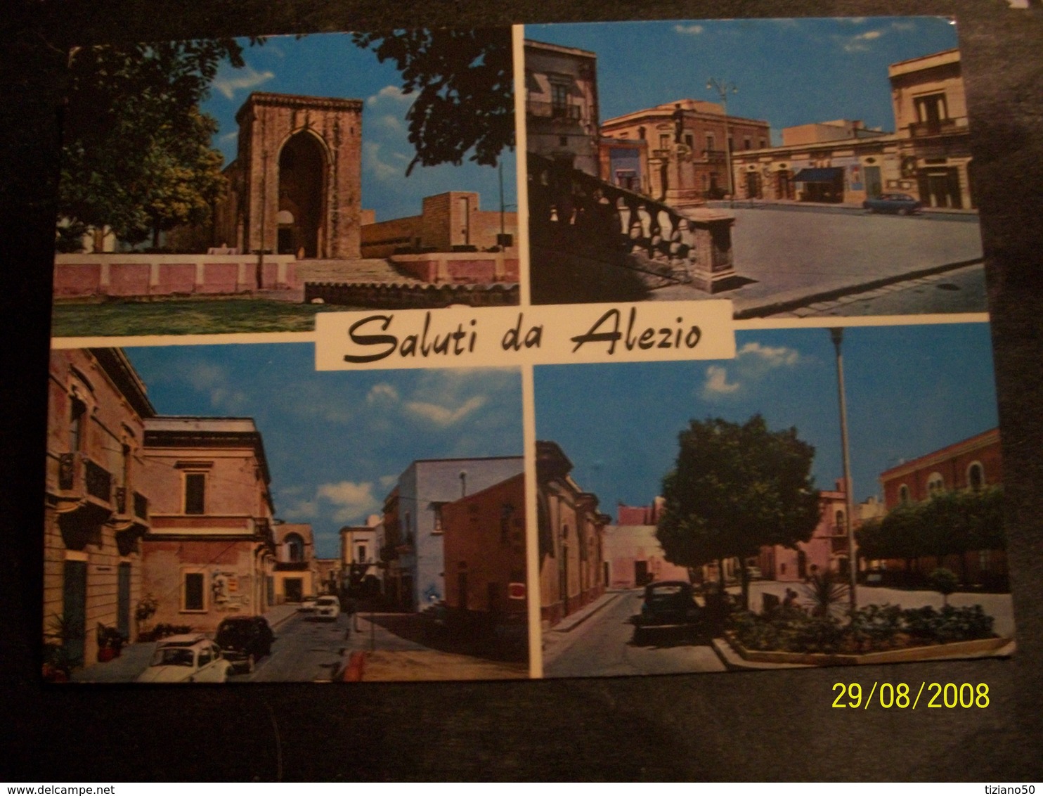 ALEZIO,VEDUTE VARIE.VIAGGIATA-1959-FG- - Lecce