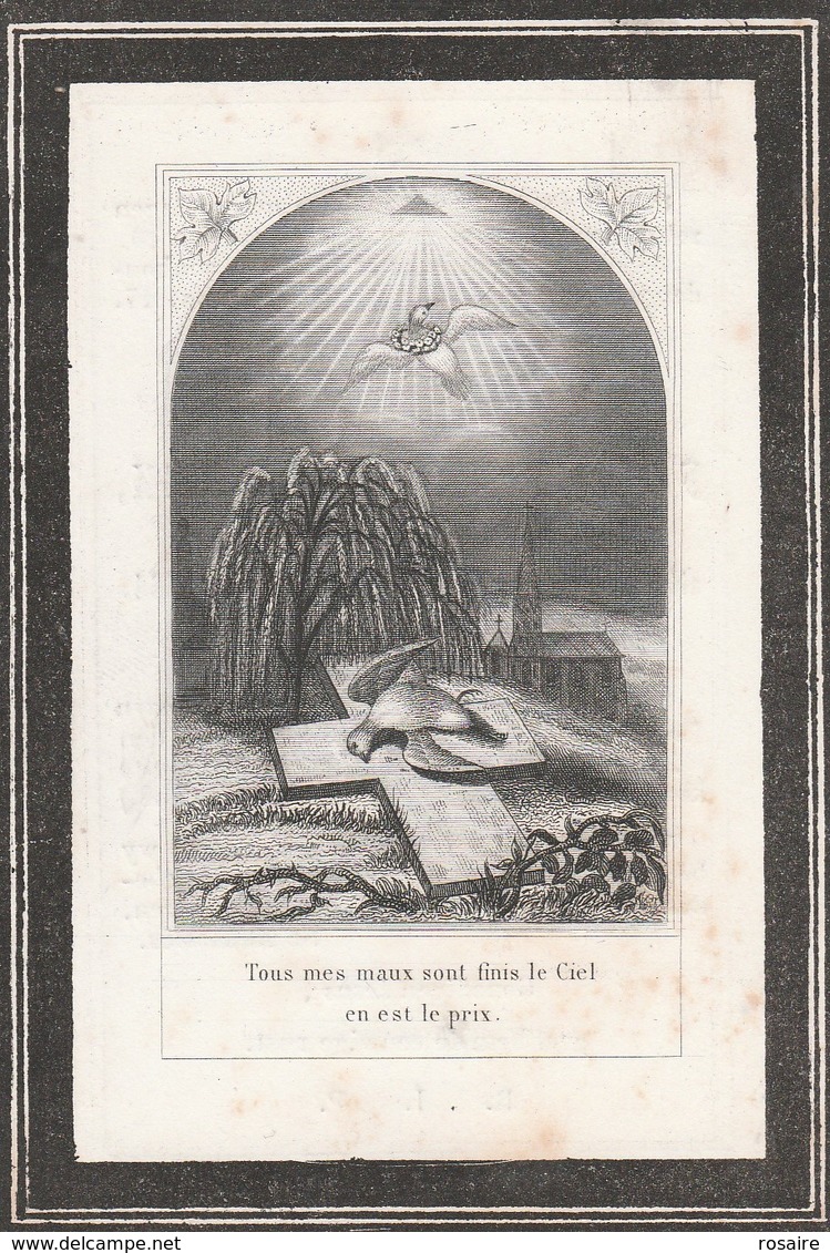 Franciscus De Clerck-brasschaet 1864 - Images Religieuses