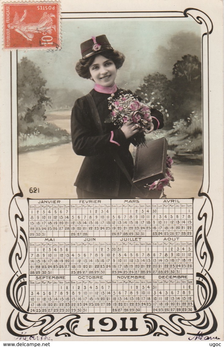 - Calendrier De 1911 - Petit Format : 1901-20