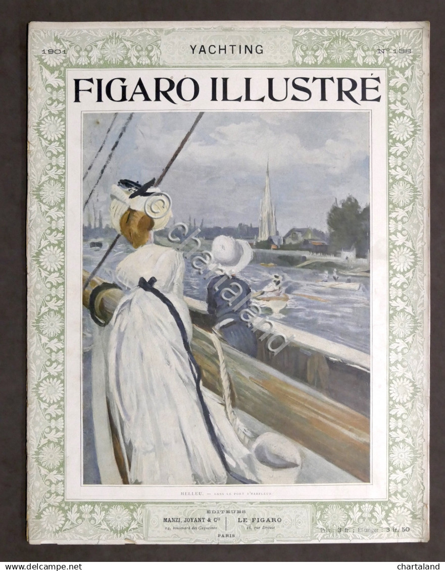 Rivista D'epoca - Figaro Illustrè - N. 131 - Settembre 1901 - Yachting - Non Classificati