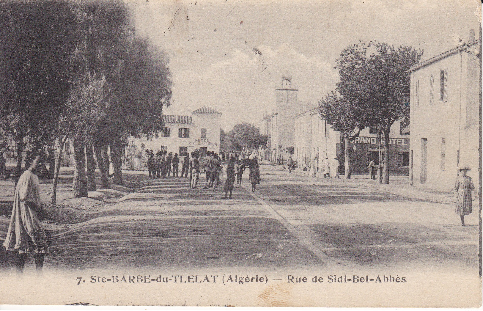 SAINTE-BARBE-du-TLELAT (Algérie Oran)  - Rue De Sidi-Bel-Abbès - B 1318 - - Autres & Non Classés