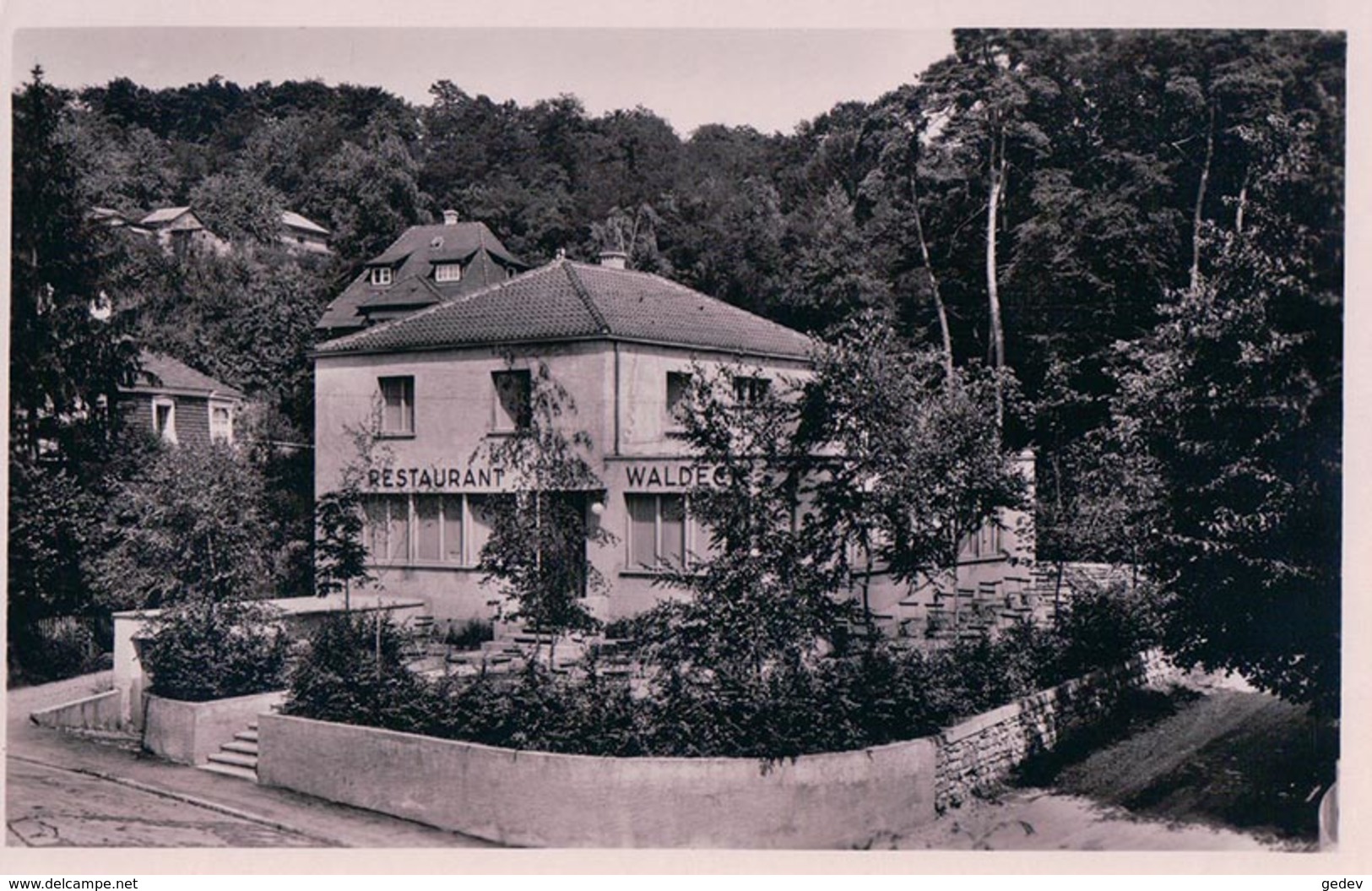 Binningen BL, Restaurant Waldeck B. Bottminger Mühle, Famille A. Foster-Abt (25.1.41) - Binningen