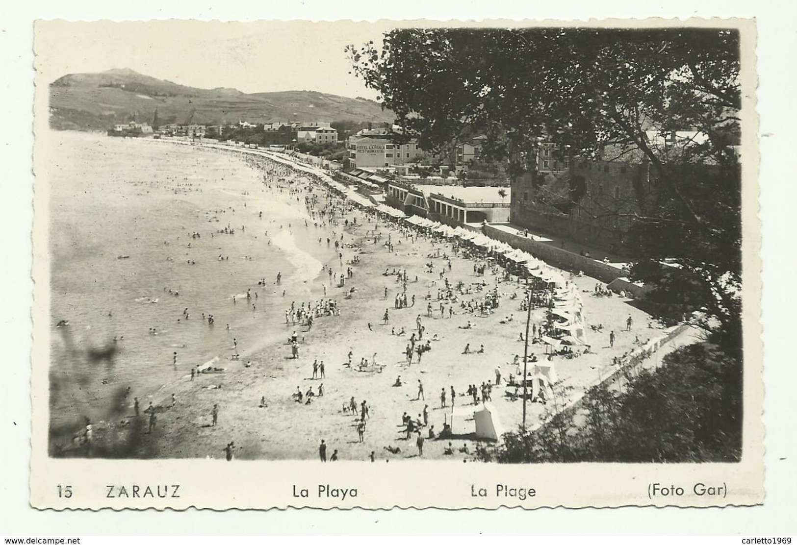 ZARAUZ - LA PLAYA  - FOTOGRAFICA - NV FP - Guipúzcoa (San Sebastián)