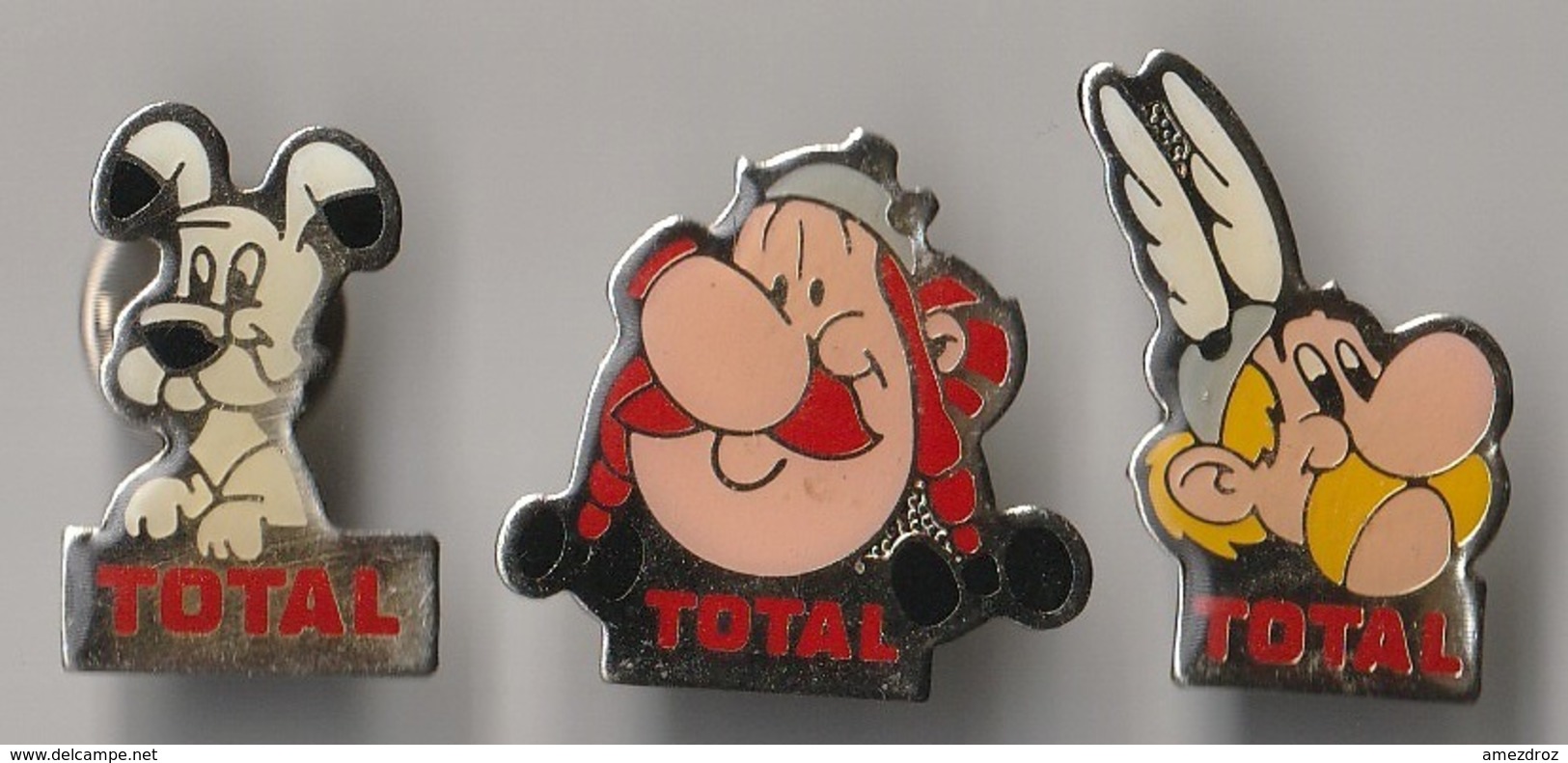 Pin's Total Idéfix Obélix Et Astérix (5) - Pin's