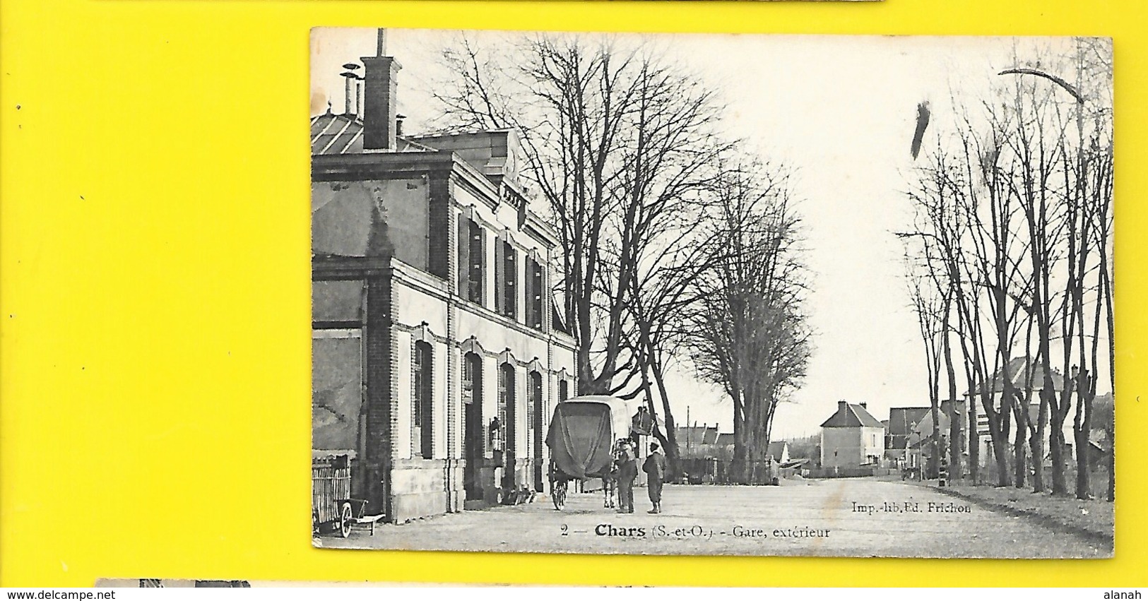 CHARS Gare Extérieur (Frichon) Val D'Oise (95) - Chars