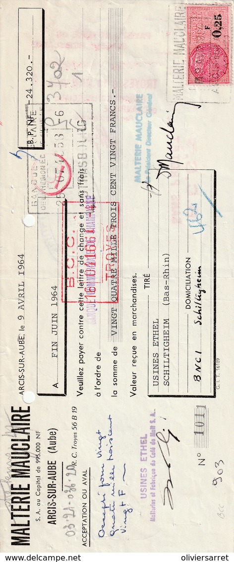 Fiscaux   1964 Arcis Sur Aube - Otros & Sin Clasificación