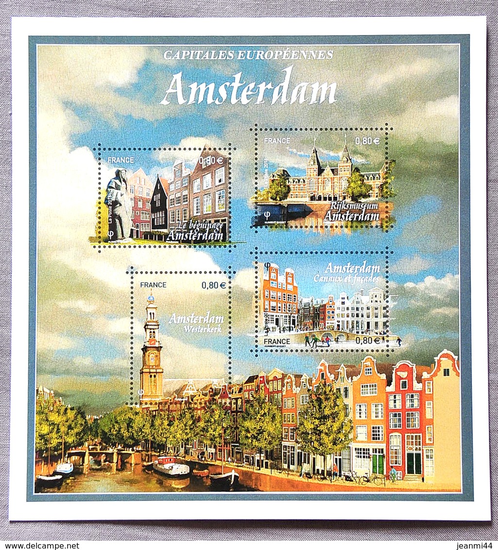 FRANCE - Phil@poste Carte Prétimbrée - Capitale AMSTERDAM - Documents De La Poste