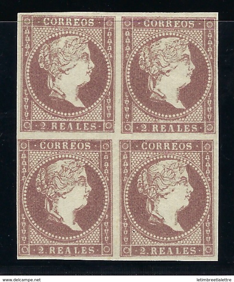 Espagne - N° 46 ** - Belle Qualité - Bloc De 4 - Unused Stamps