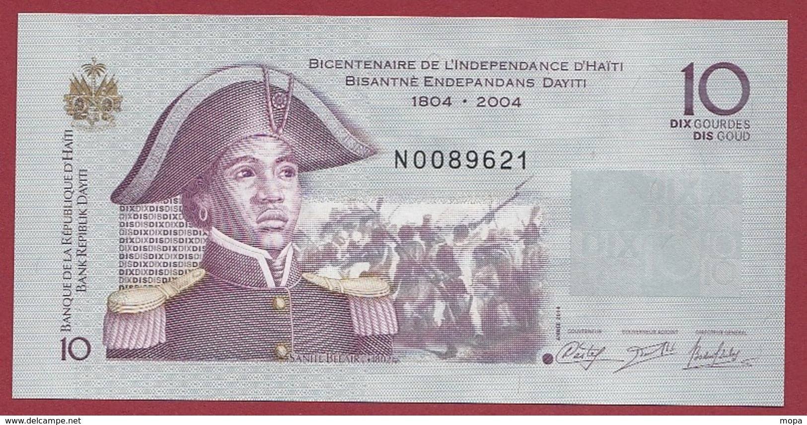 Haiti 10 Gourdes 2006----UNC - Haïti