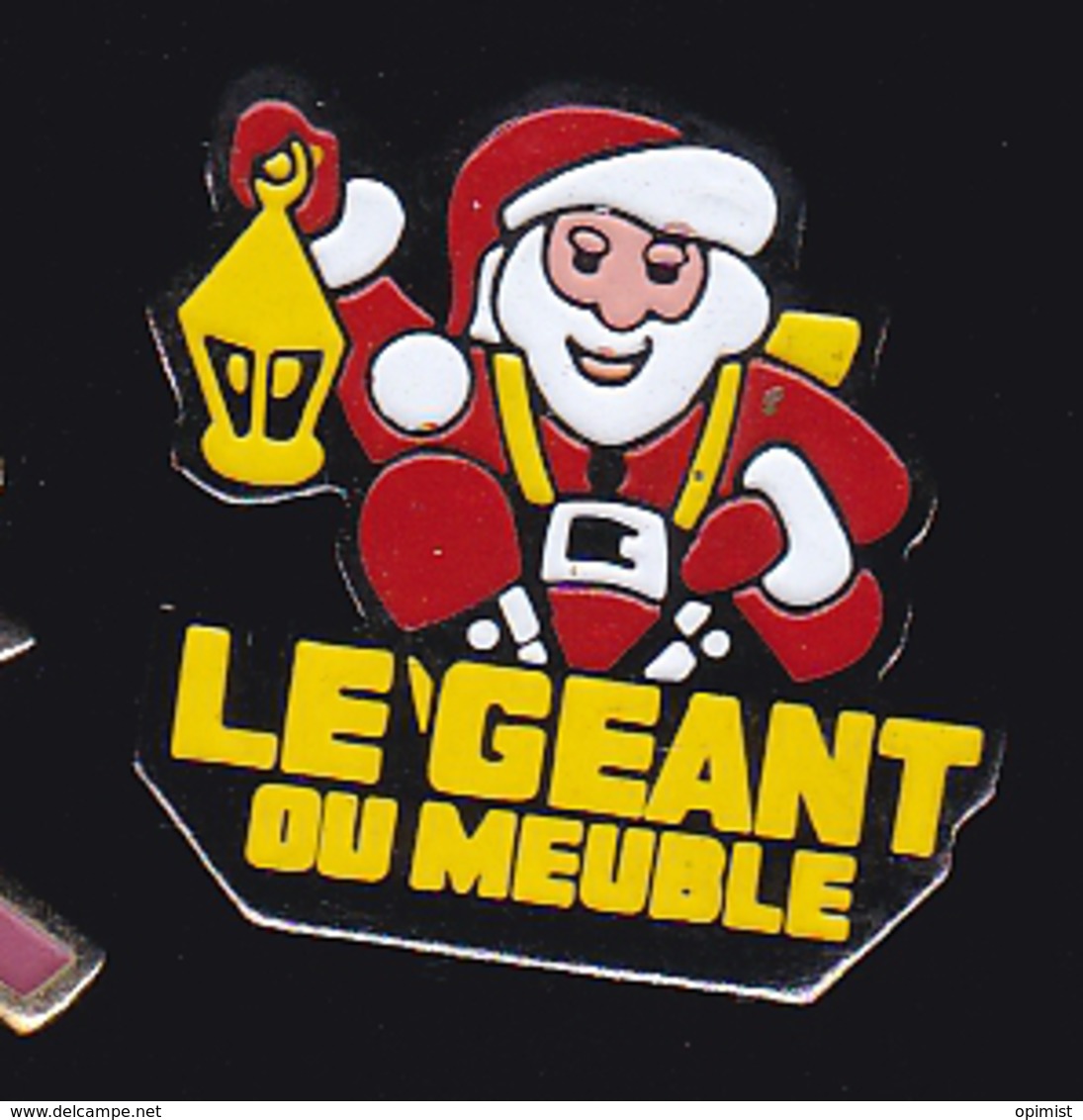 61619- Pin's.-geant Du Meuble.père Noel. Noel. - Christmas