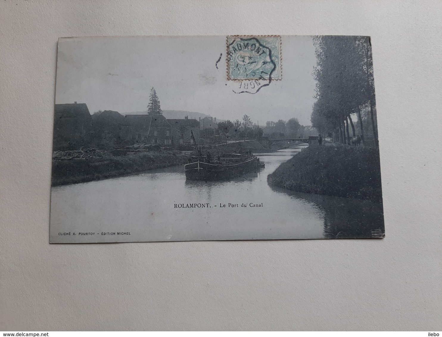 52 Rolampont Le Port Du Canal 1905 - Autres & Non Classés