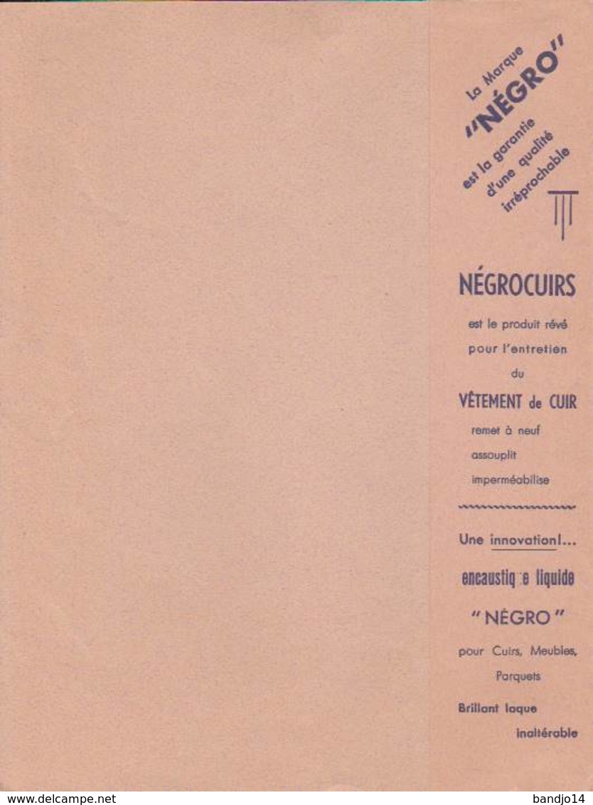 Amiens - Protège -cahier "Produits  Negro " - 4 Scan - Produits Ménagers