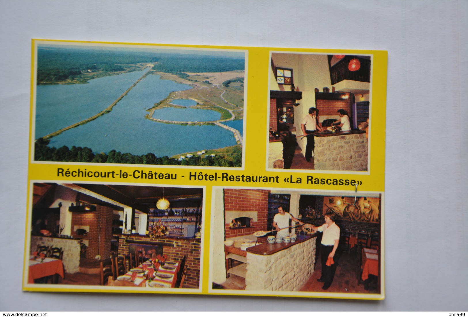 RECHICOURT-le-CHATEAU-hotel Restautant"La Rascasse"-prop. J.M. Gallais - Rechicourt Le Chateau