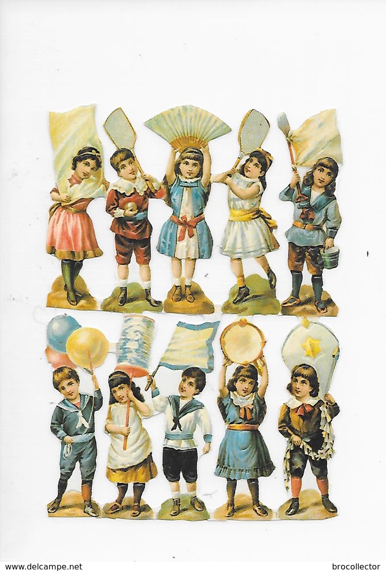 CHROMO Découpi ( Format = 12cm X 8cm ) - Kinder