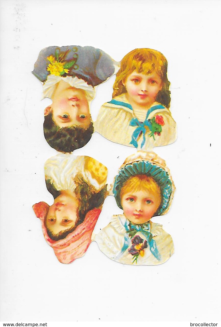 CHROMO Découpi ( Format = 11cm X 7,5cm ) - Children