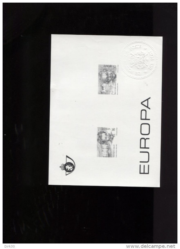 Belgie 1996 Europa CEPT 2636/37 Nevejean Gevers Zwart-wit Velletje OCB17.50€ - B&W Sheetlets, Courtesu Of The Post  [ZN & GC]