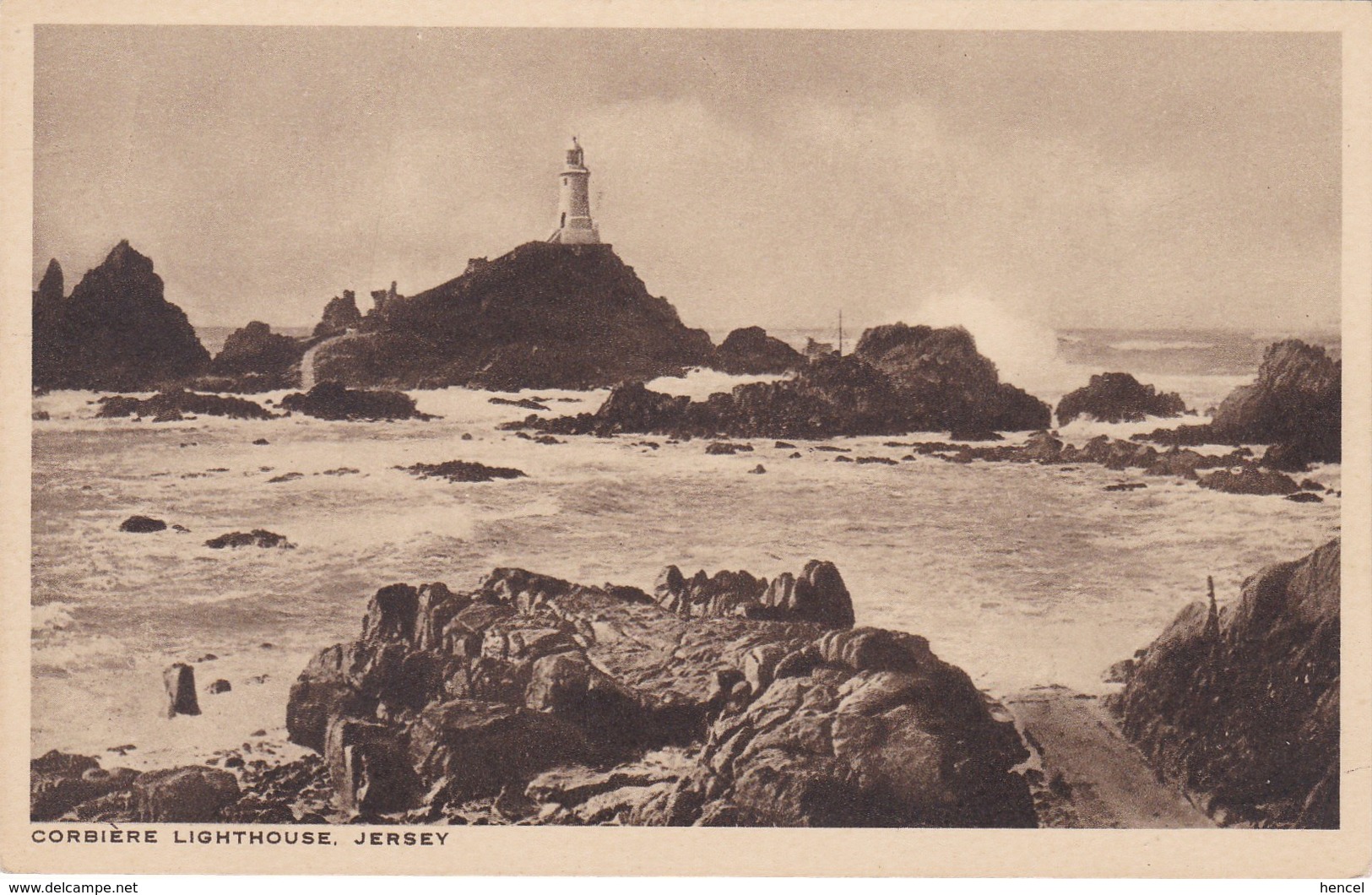 JERSEY (île Anglo-Normande).  CORBIERE  LIGHTHOUSE - Monde