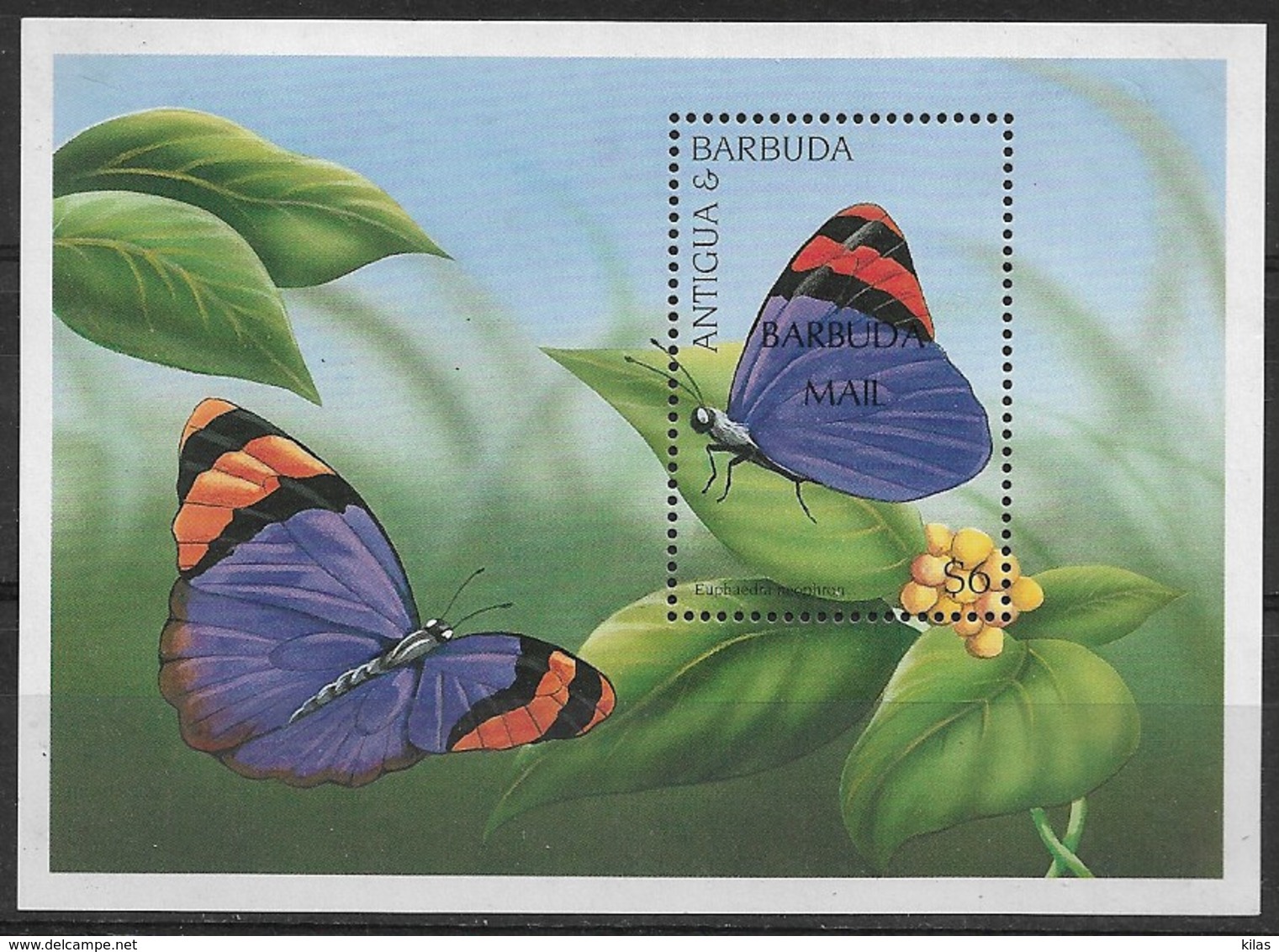 ANTIGUA BARBUDA 1997  BUTTERFLIES - Mariposas