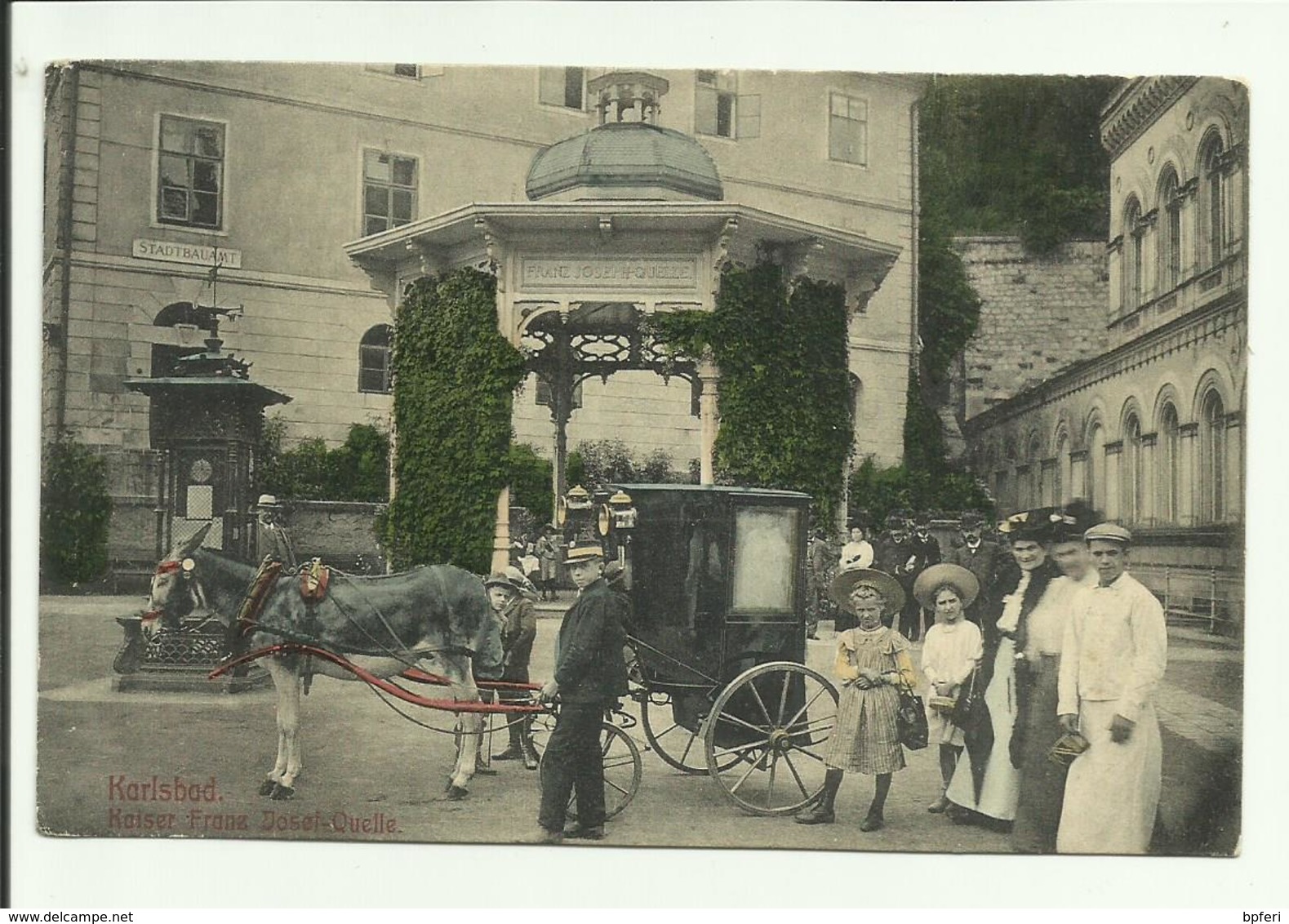 Karlsbad. Karlovy Vary. Ferencz József Forrás. Kaiser Franz-Josef Qelle. - Repubblica Ceca