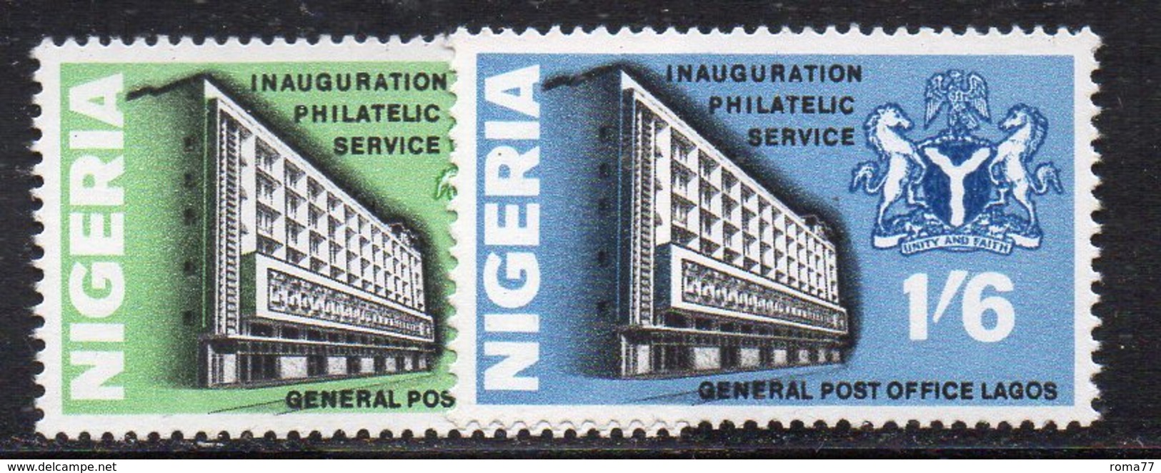 APR2295 - NIGERIA 1969, Serie Yvert N. 223/224  ***  MNH  (2380A) . - Nigeria (1961-...)