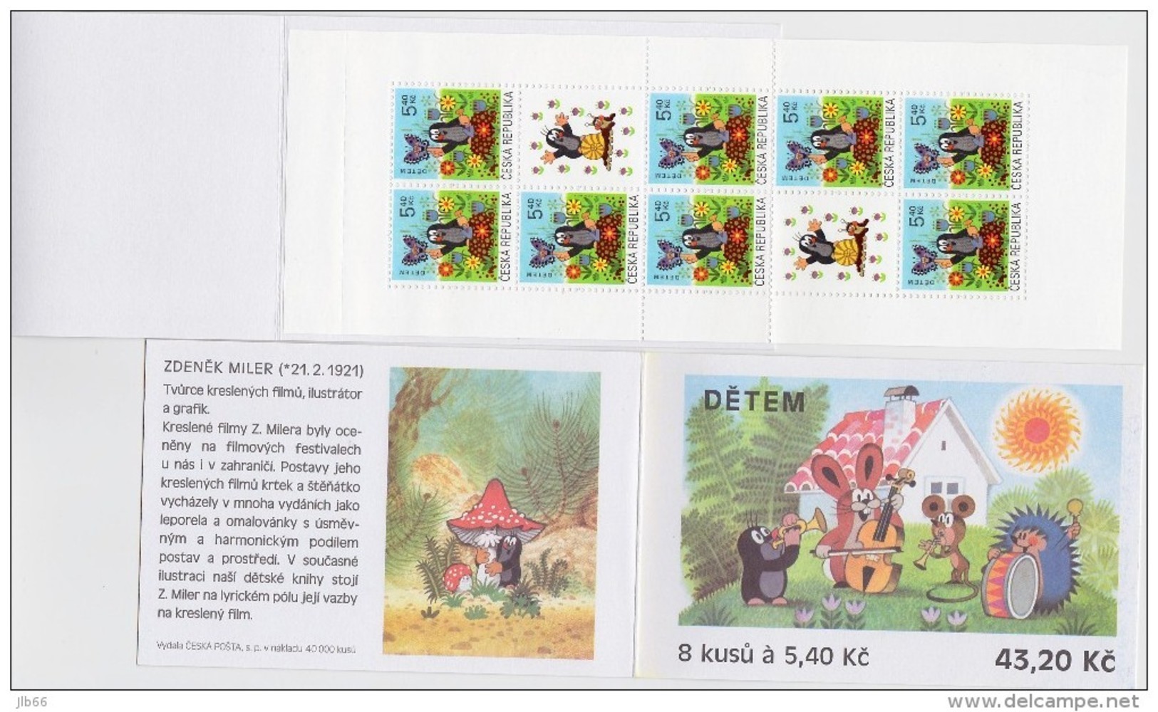 Carnet 2002 De 8 Timbres + 2 Coupons YT C 302 Enfants Taupe / Booklet Michel MH 103 (322) - Neufs