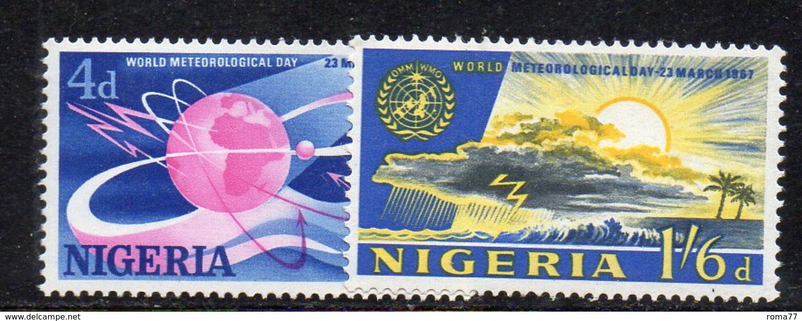 APR2036 - NIGERIA 1967, Yvert N. 208/209  ***  MNH  (2380A) . - Nigeria (1961-...)