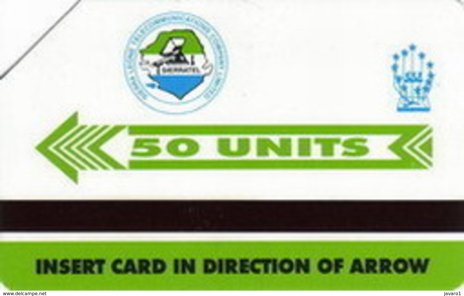 SIERRA LEONE : SRL17   50u   Alcatel    MINT DUMPING - Sierra Leone