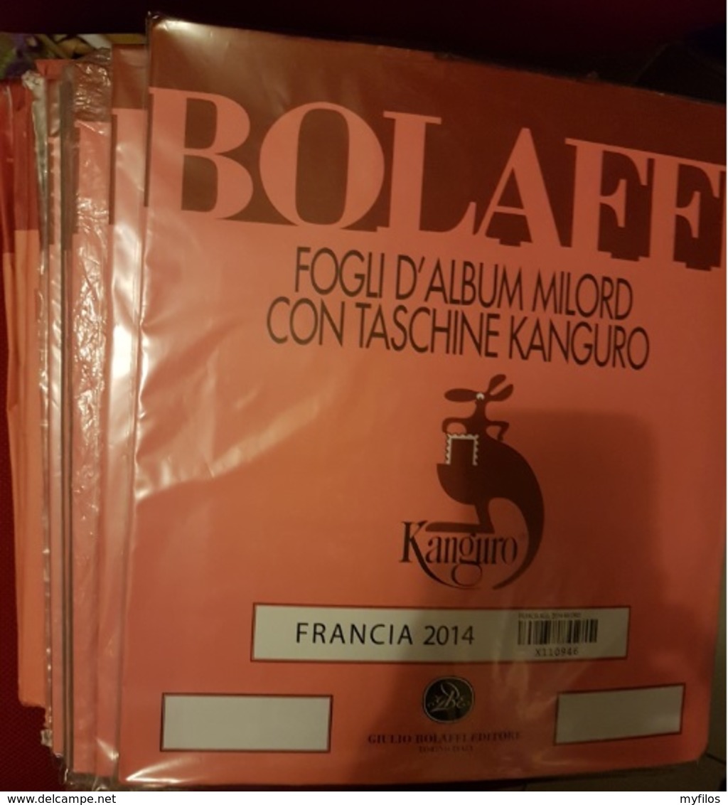 2004-2014 FRANCIA  FOGLI 24 ANELLI GBE MILORD DELLA BOLAFFI - Lotti E Collezioni