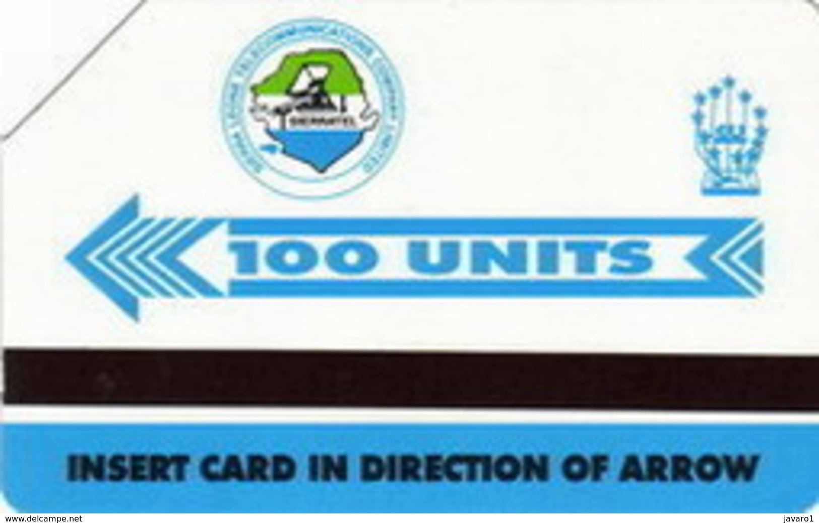 SIERRA LEONE : SRL18   100u   Alcatel    MINT DUMPING - Sierra Leona