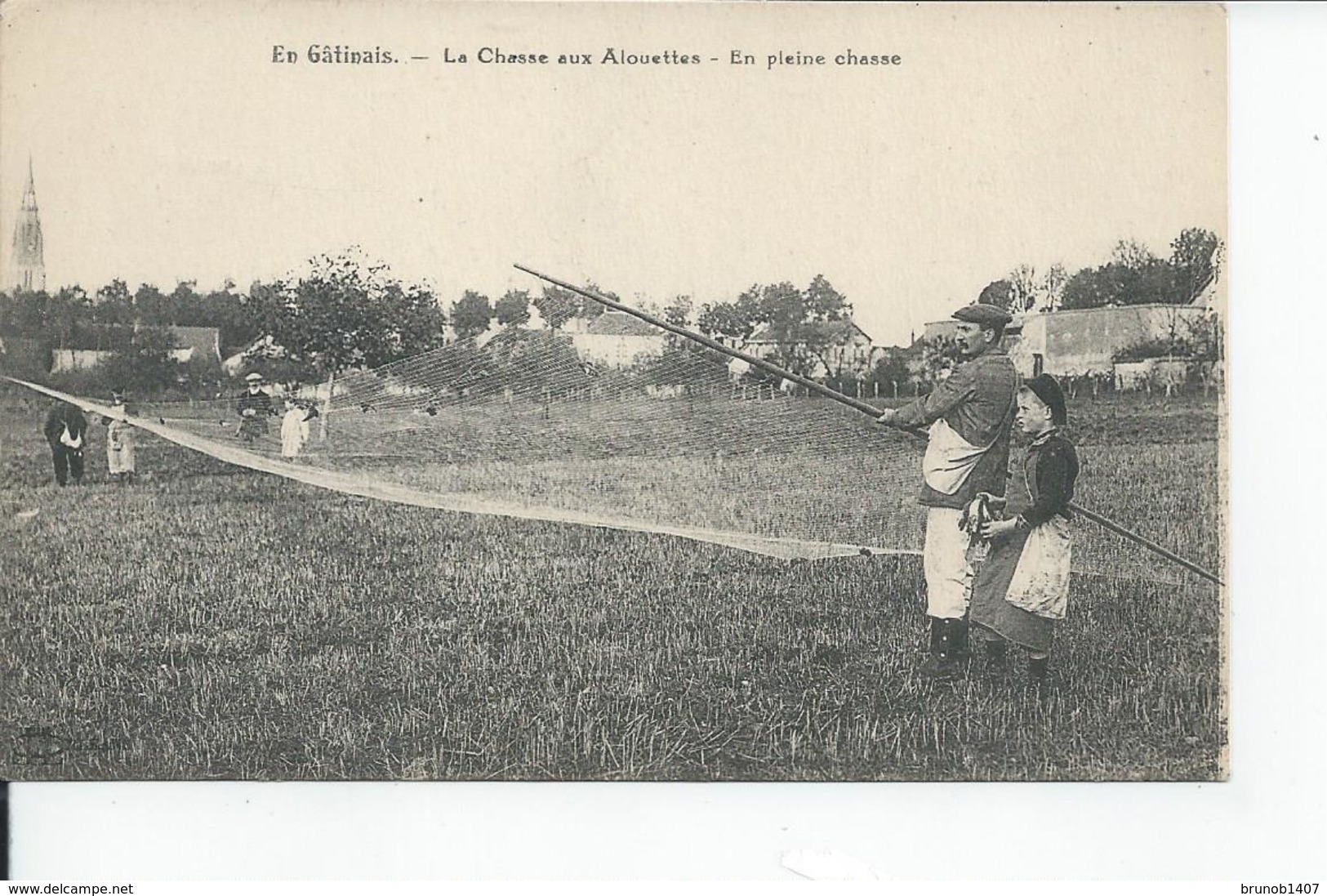 GATINAIS   La Chasse Aux Alouettes - Autres & Non Classés