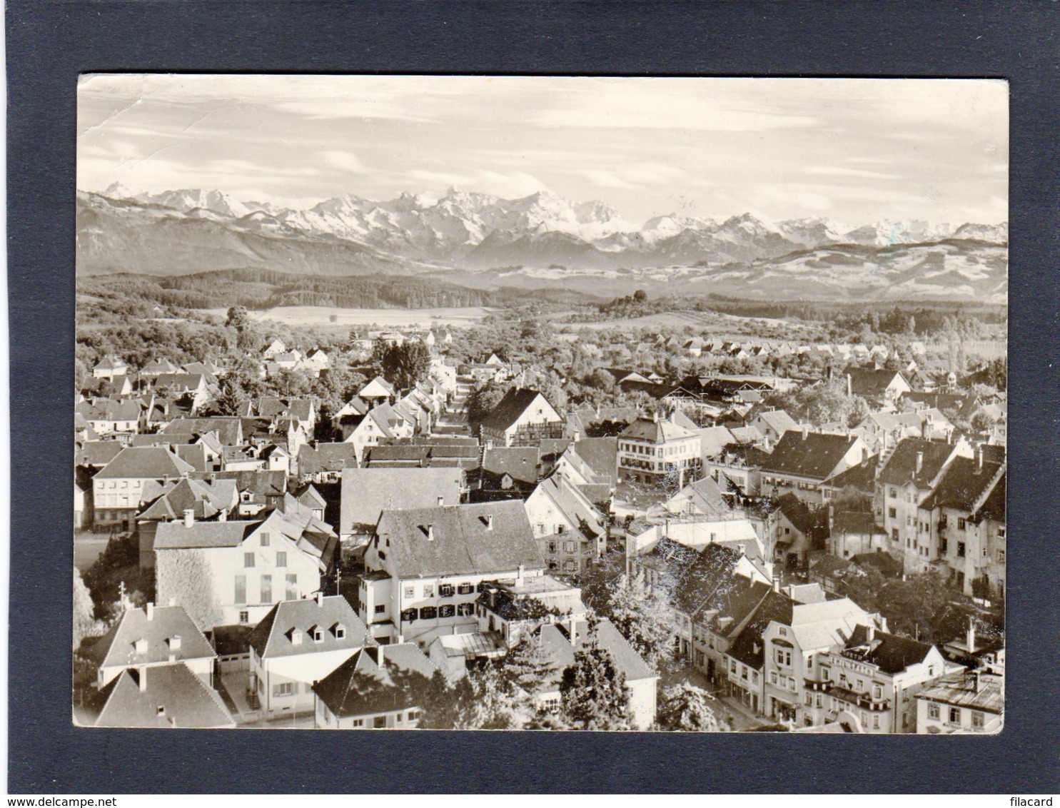 91232    Germania,   Tettnang,  Blick  Vom  Kirchturm Gegen Die Alpen,  VGSB  1973 - Tettnang