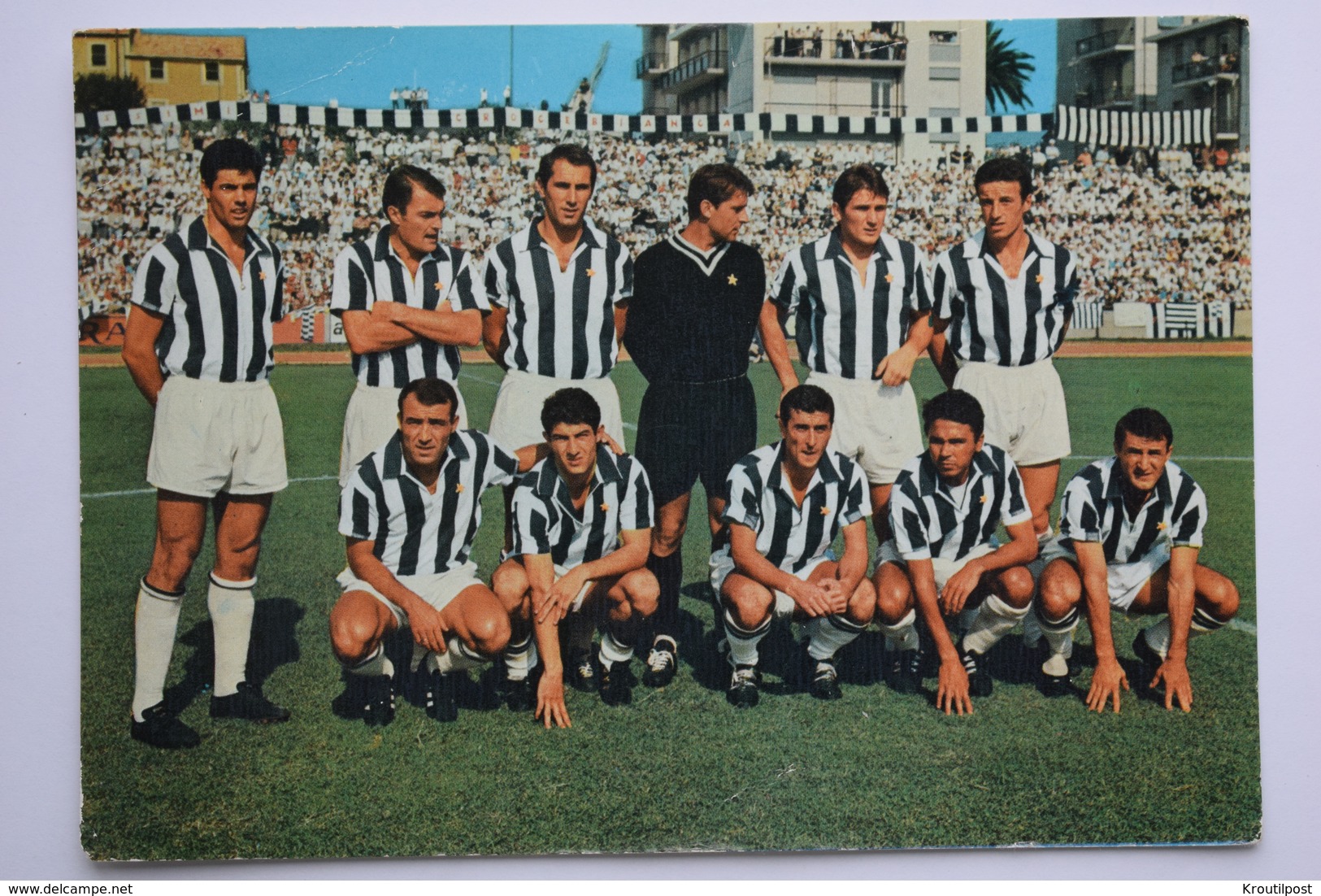 FORMAZIONE F.C. JUVENTUS TORINO- 1966 - Calcio- Fútbol - Football - Fussball - Voetbal - Juve - Torino - Football