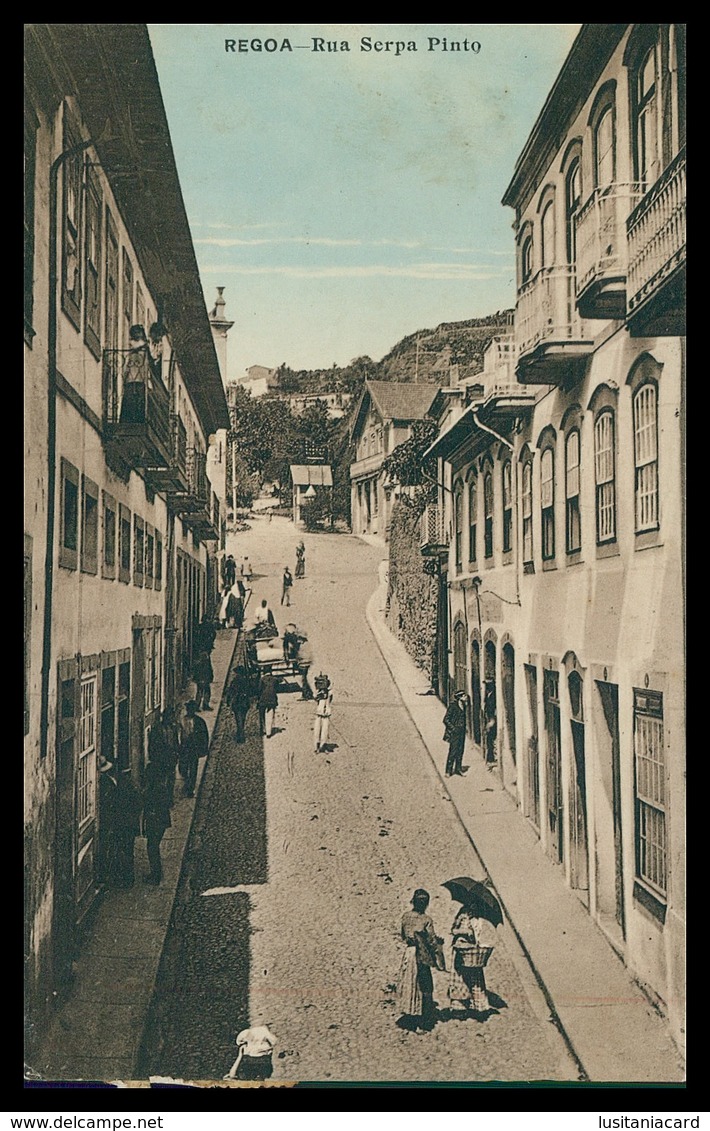 PESO DA REGUA - Rua Serpa Pinto.   Carte Postale - Vila Real